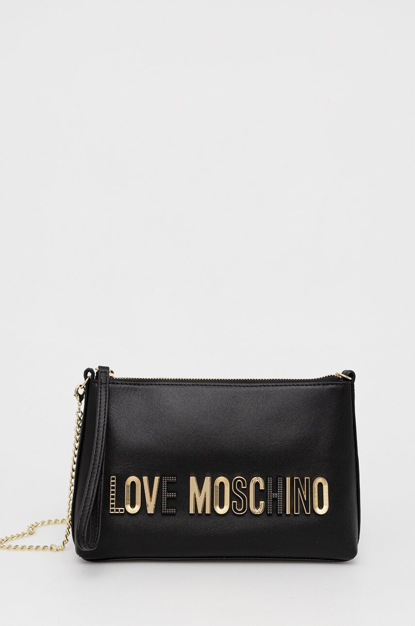 Love Moschino Kožená kabelka - Pepit.cz