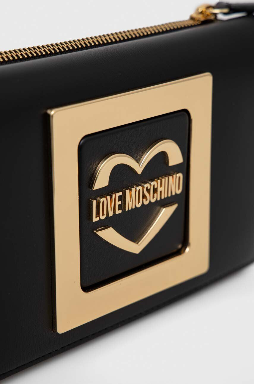 Love Moschino Ledvinka černá barva - Pepit.cz