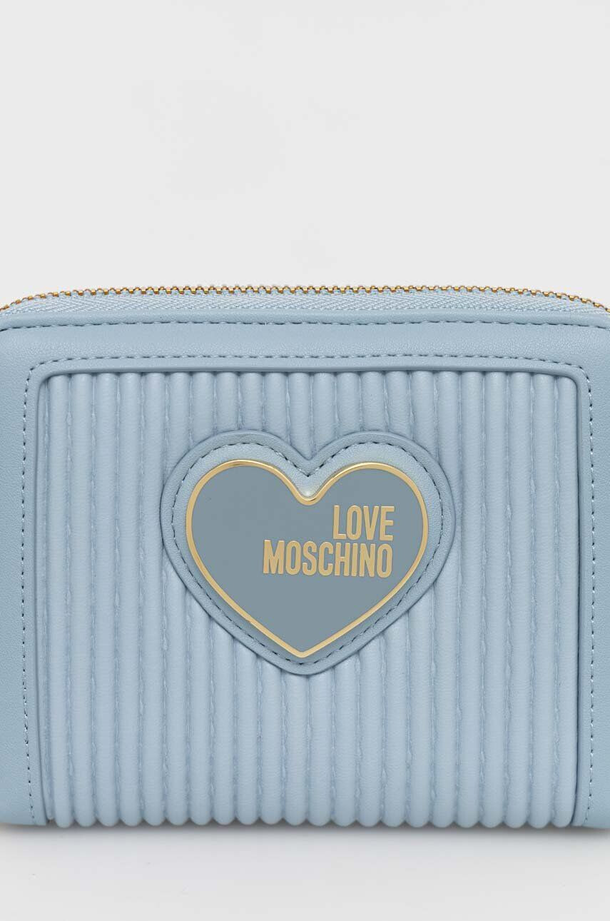 Love Moschino Peněženka růžová barva - Pepit.cz