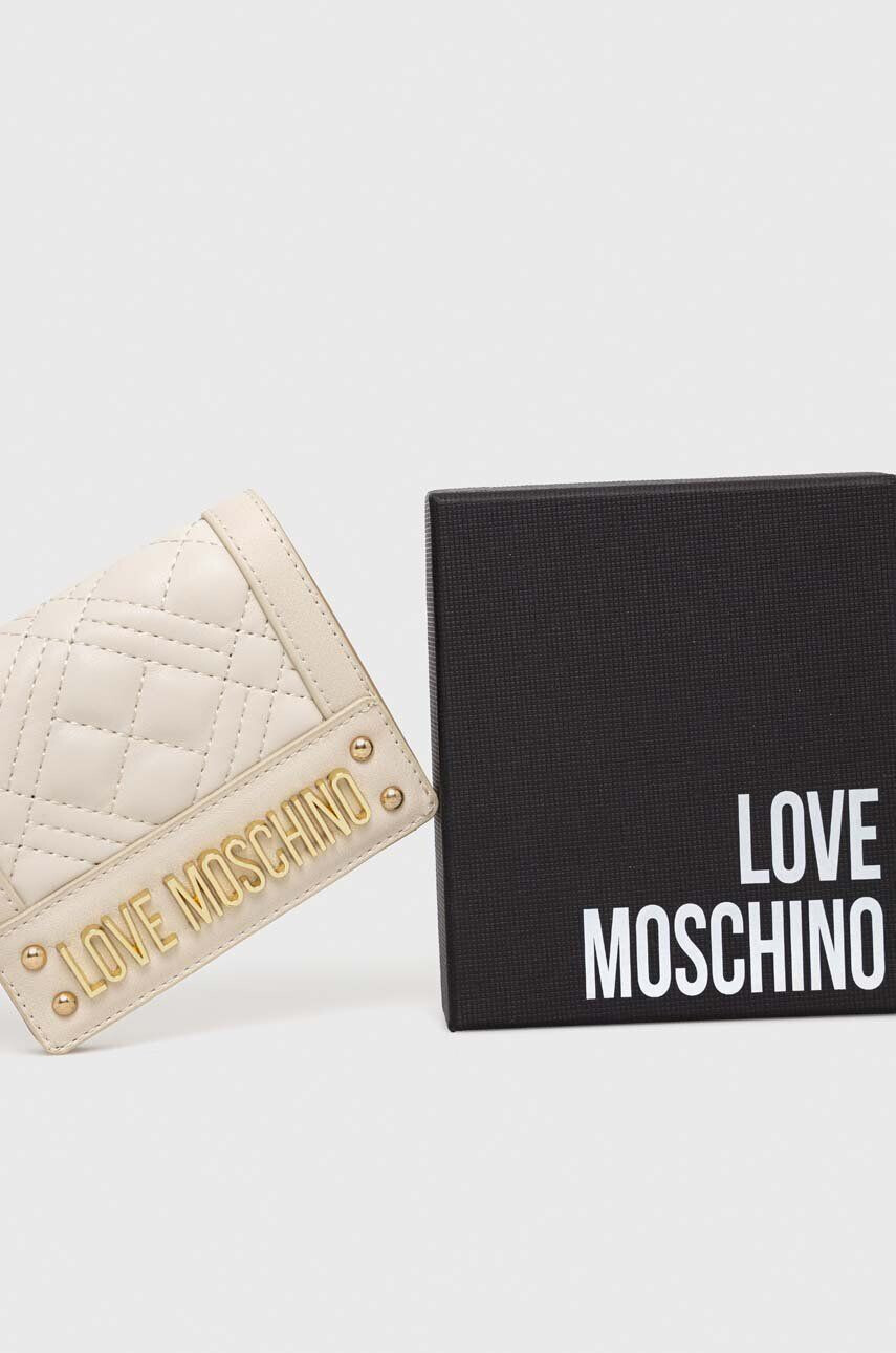 Love Moschino Peněženka fialová barva - Pepit.cz