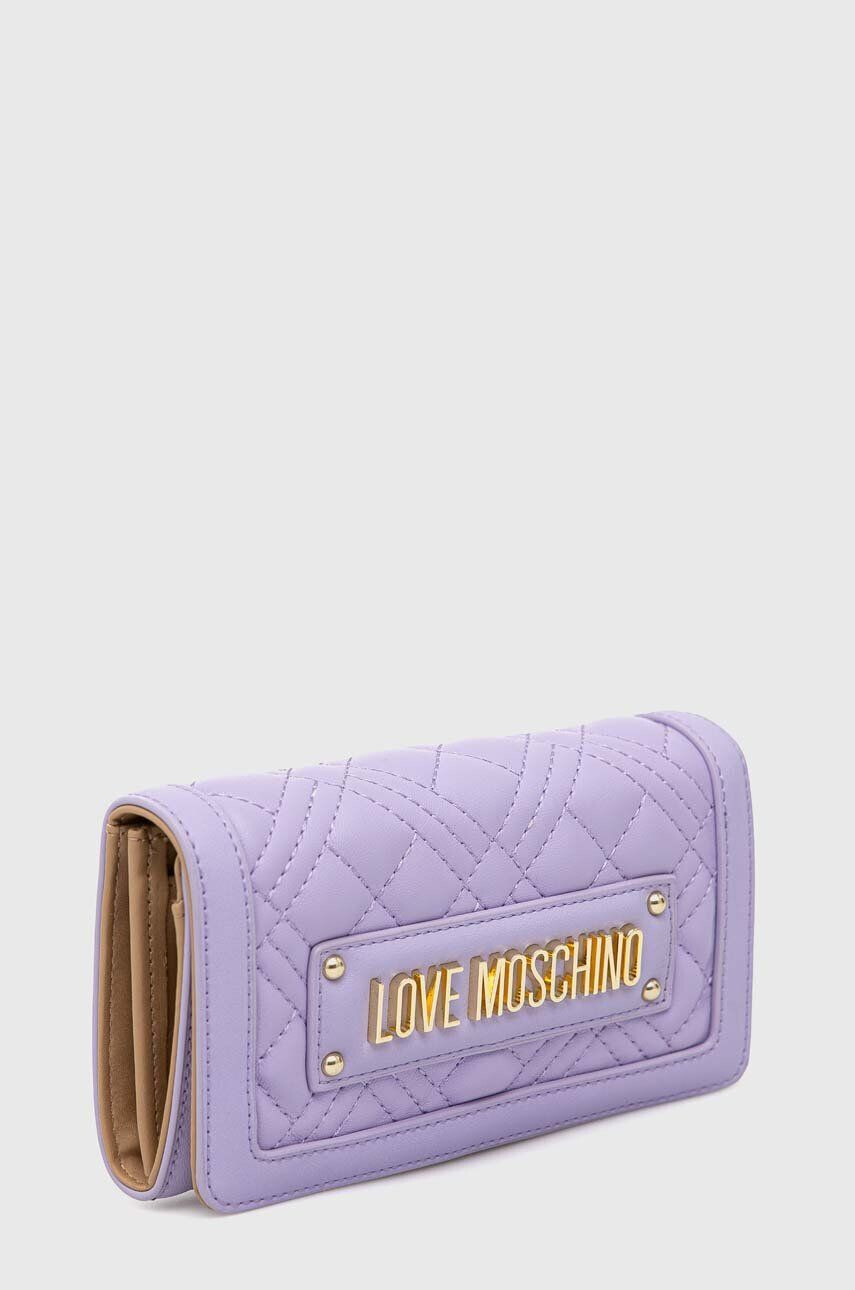 Love Moschino Peněženka černá barva - Pepit.cz