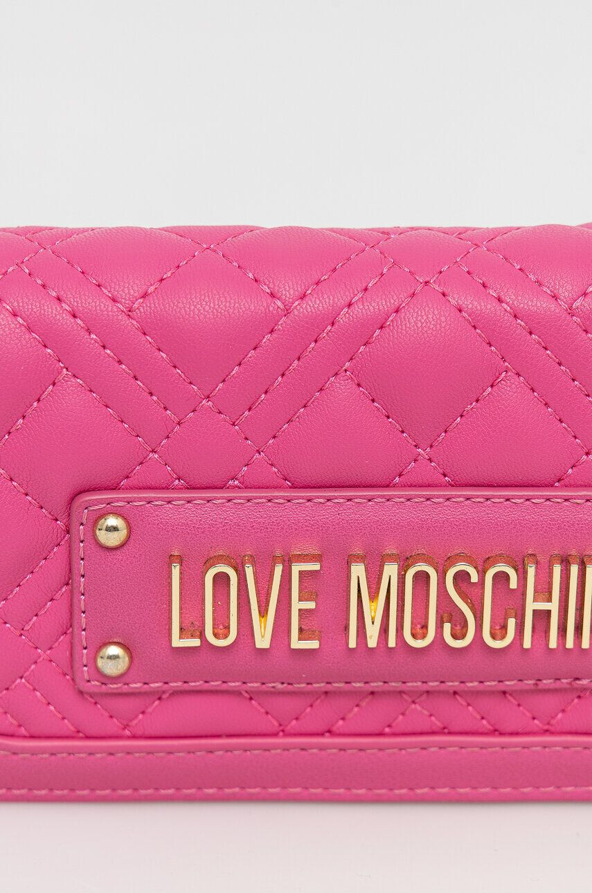 Love Moschino Peněženka černá barva - Pepit.cz