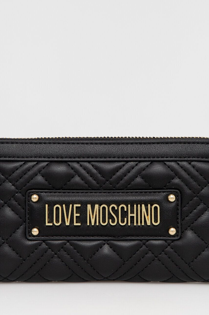 Love Moschino Peněženka černá barva - Pepit.cz