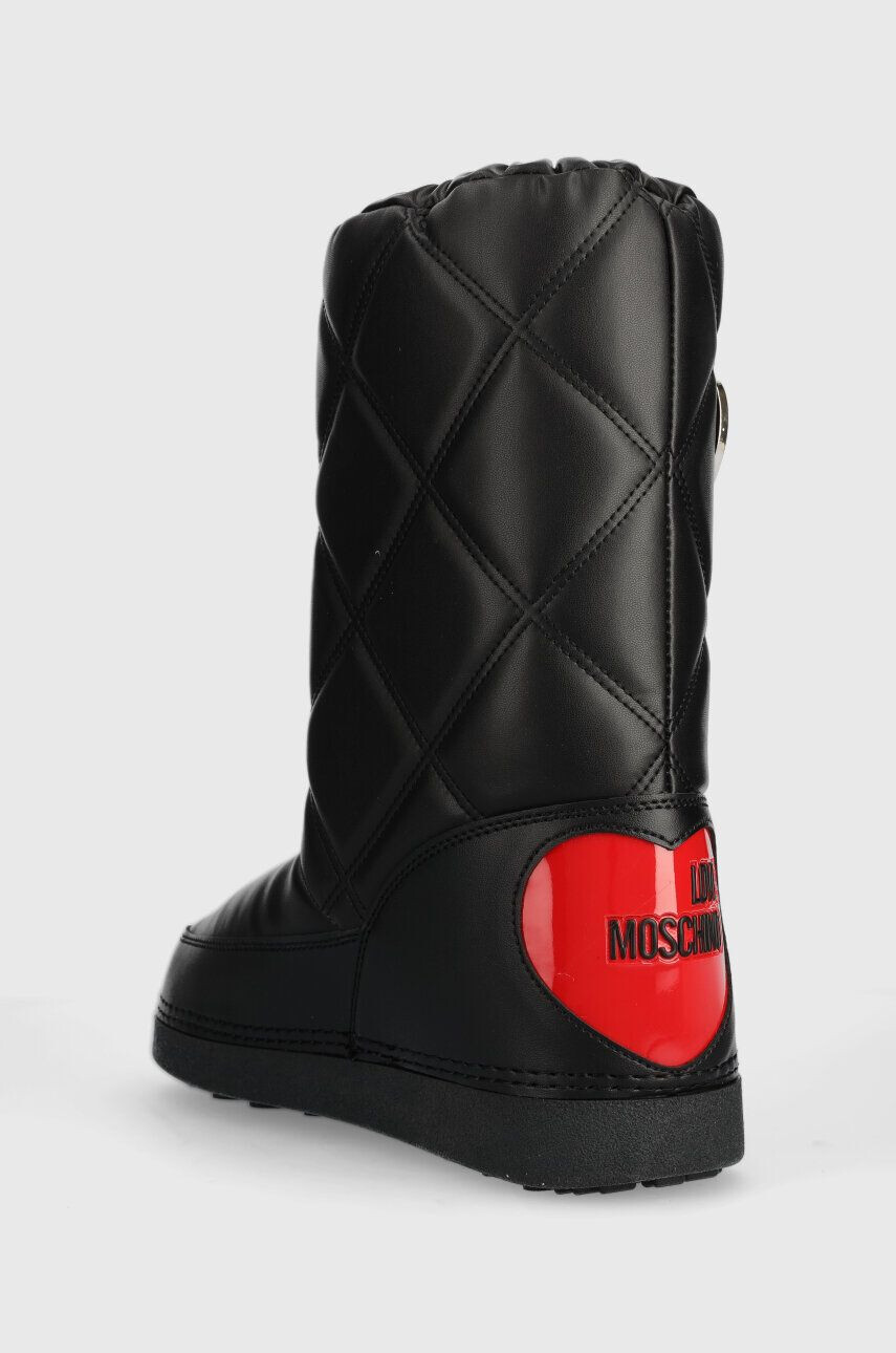 Love Moschino Sněhule černá barva JA24172G1HIT7000 - Pepit.cz