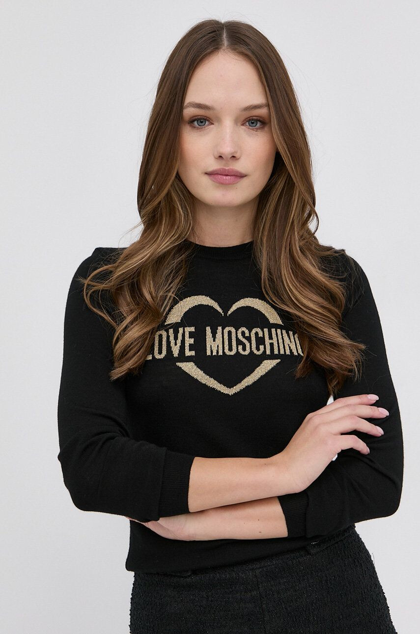 Love Moschino Vlněný svetr - Pepit.cz