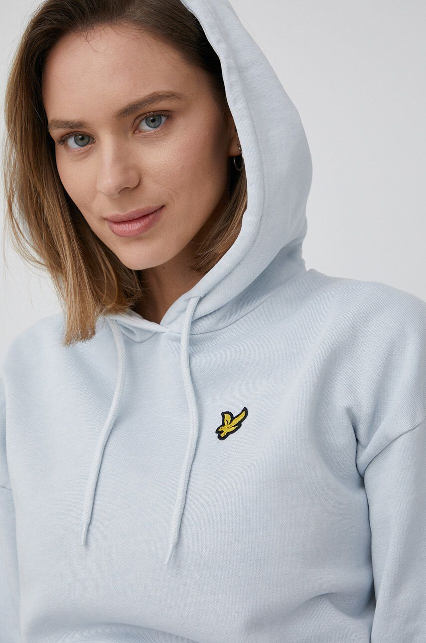 Lyle & Scott Bavlněná mikina dámská hladká - Pepit.cz