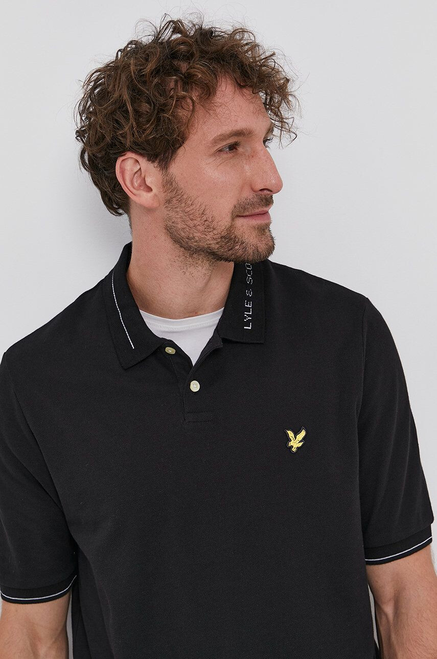 Lyle & Scott Bavlněné polo tričko - Pepit.cz