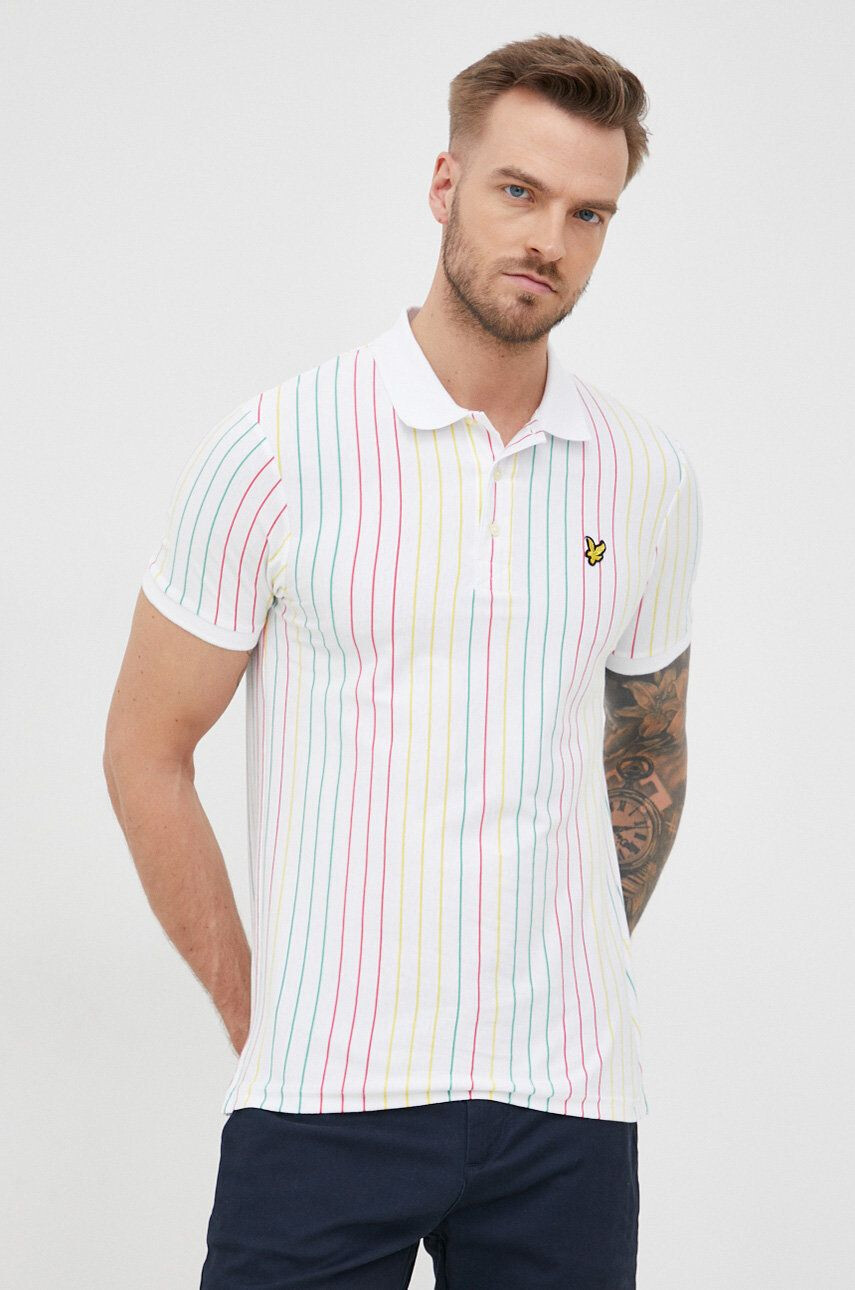 Lyle & Scott Bavlněné polo tričko - Pepit.cz