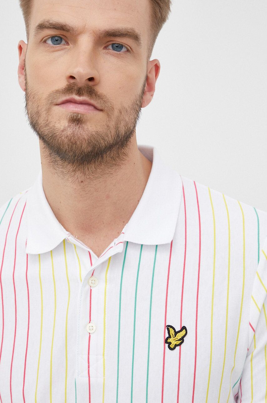 Lyle & Scott Bavlněné polo tričko - Pepit.cz