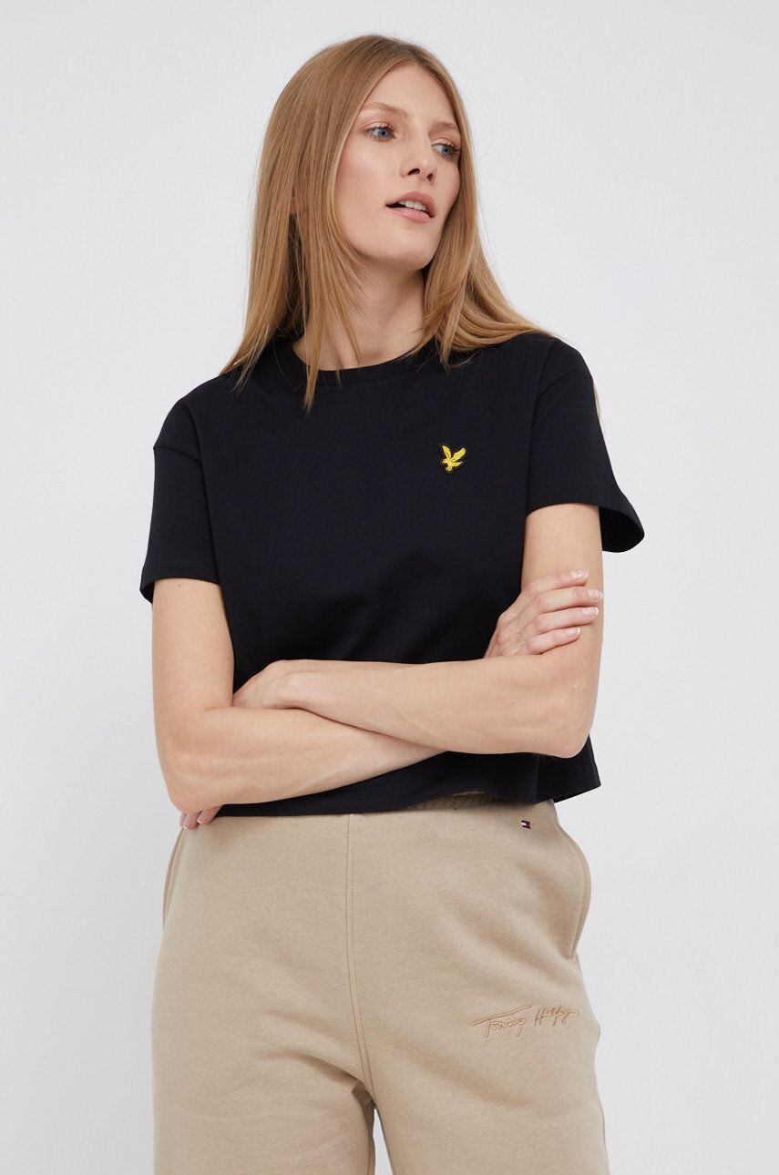 Lyle & Scott Bavlněné tričko - Pepit.cz