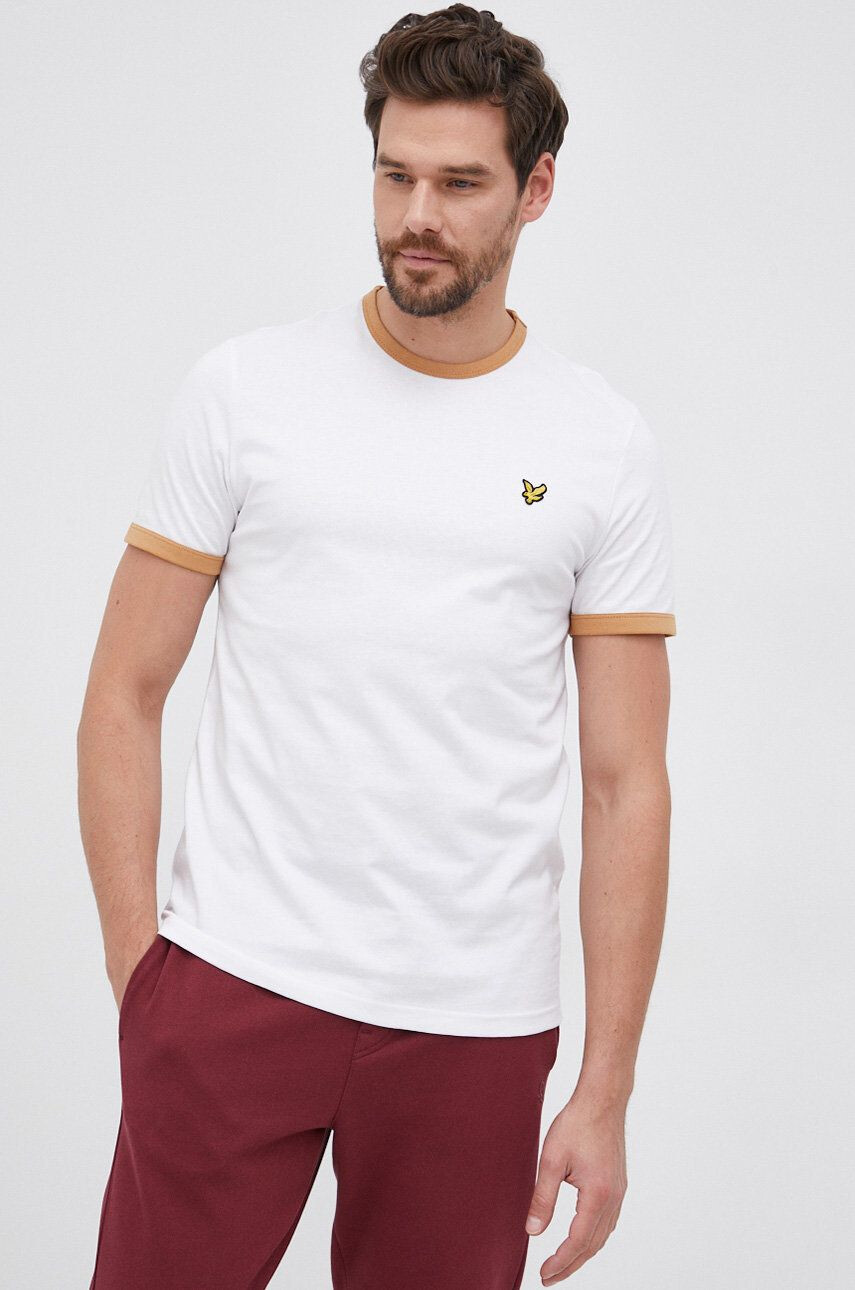 Lyle & Scott Bavlněné tričko - Pepit.cz