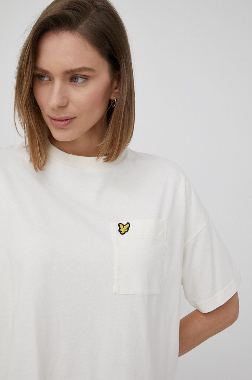 Lyle & Scott Bavlněné tričko - Pepit.cz