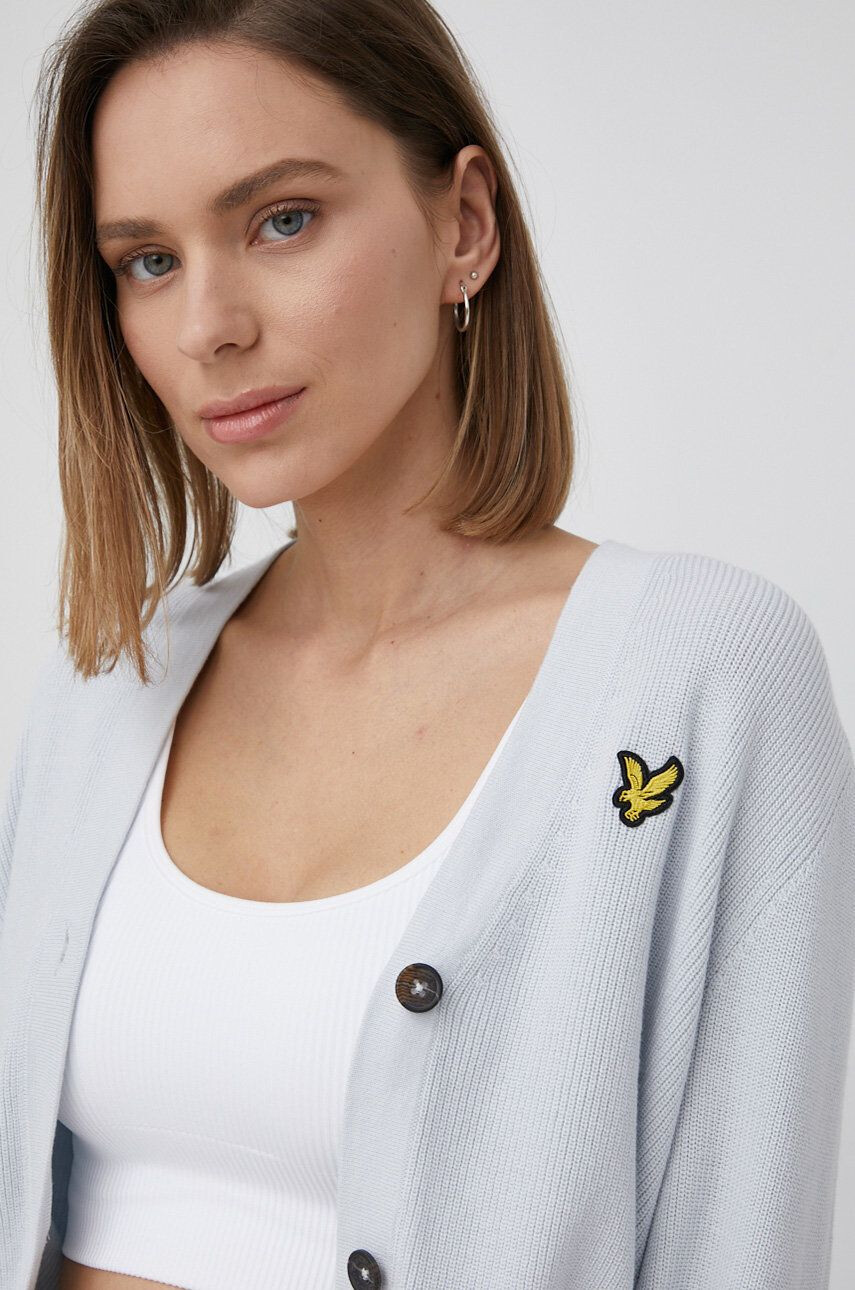 Lyle & Scott Bavlněný kardigan - Pepit.cz