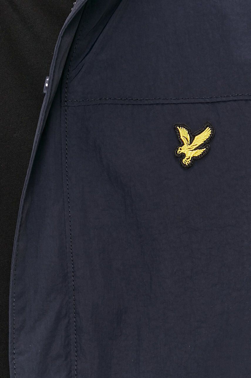 Lyle & Scott Bunda pánská tmavomodrá barva přechodná - Pepit.cz