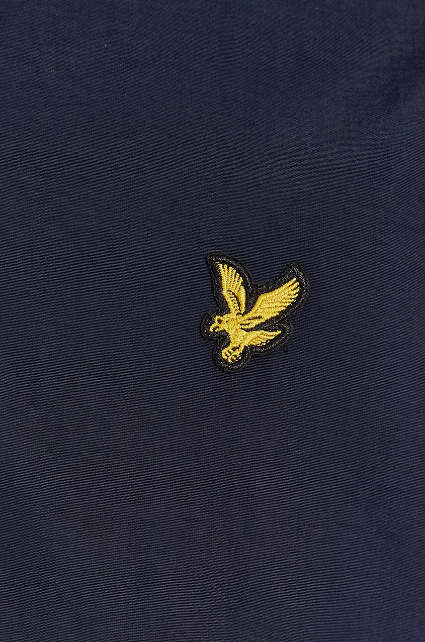 Lyle & Scott Bunda pánská tmavomodrá barva přechodná - Pepit.cz