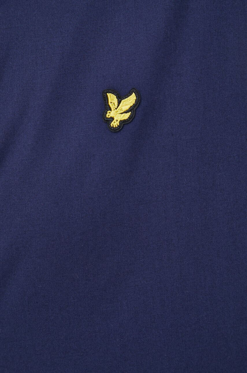 Lyle & Scott Košile pánská růžová barva regular - Pepit.cz