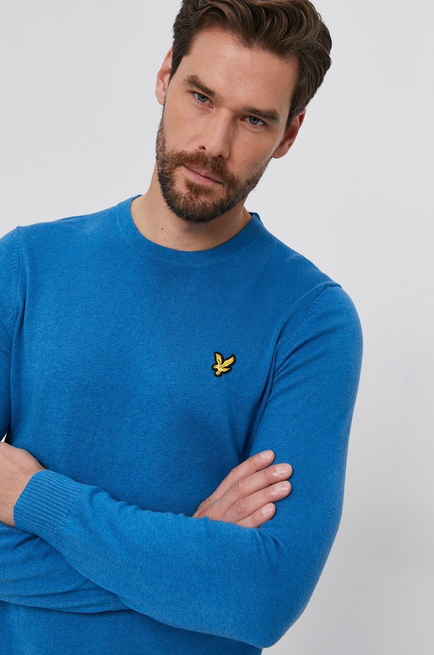 Lyle & Scott Svetr z vlněné směsi - Pepit.cz