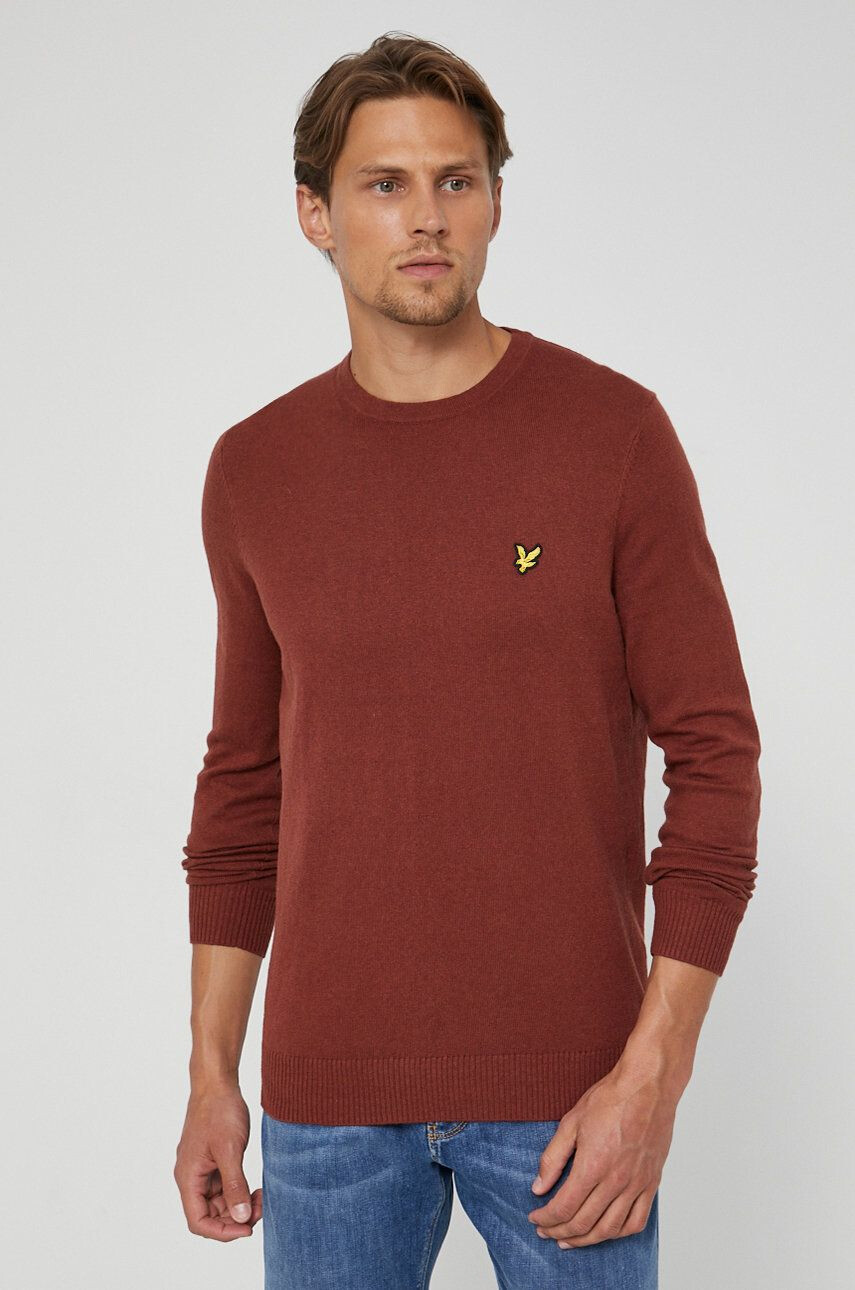 Lyle & Scott Svetr z vlněné směsi - Pepit.cz