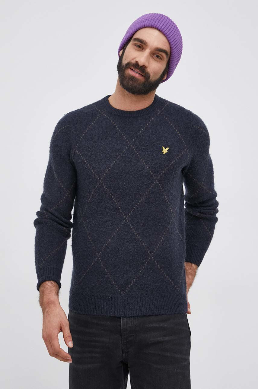 Lyle & Scott Svetr z vlněné směsi - Pepit.cz