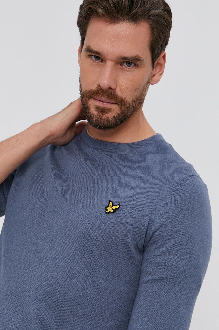 Lyle & Scott Svetr z vlněné směsi - Pepit.cz