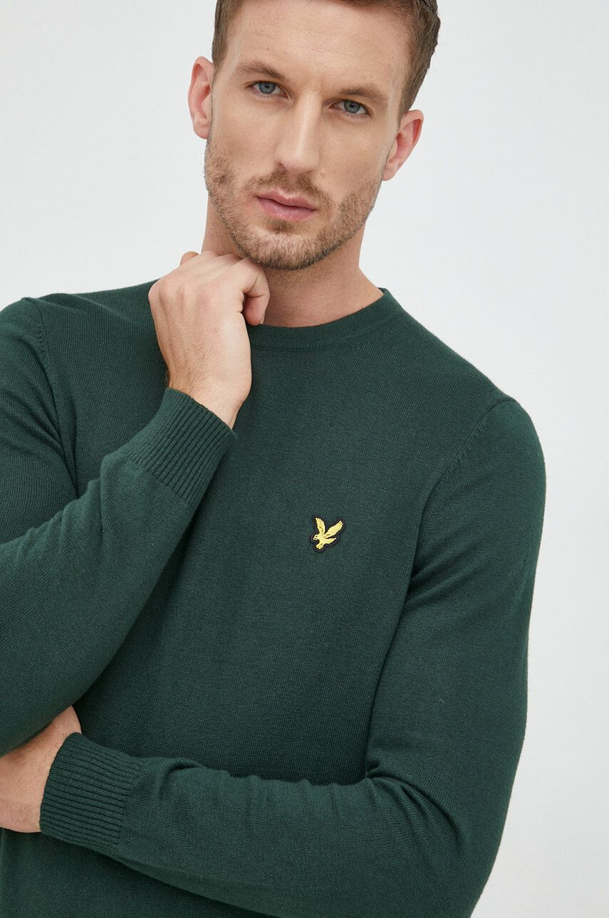 Lyle & Scott Svetr z vlněné směsi - Pepit.cz