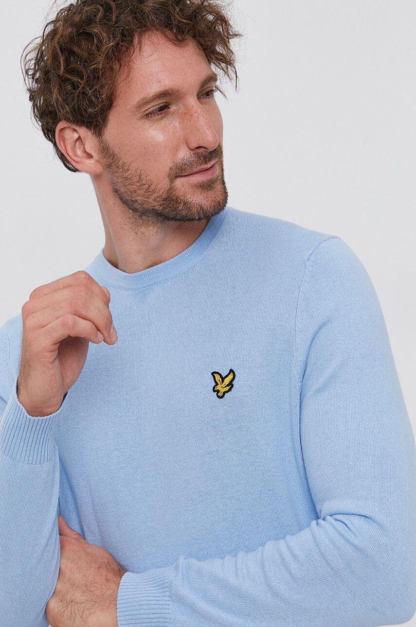 Lyle & Scott Svetr z vlněné směsi - Pepit.cz