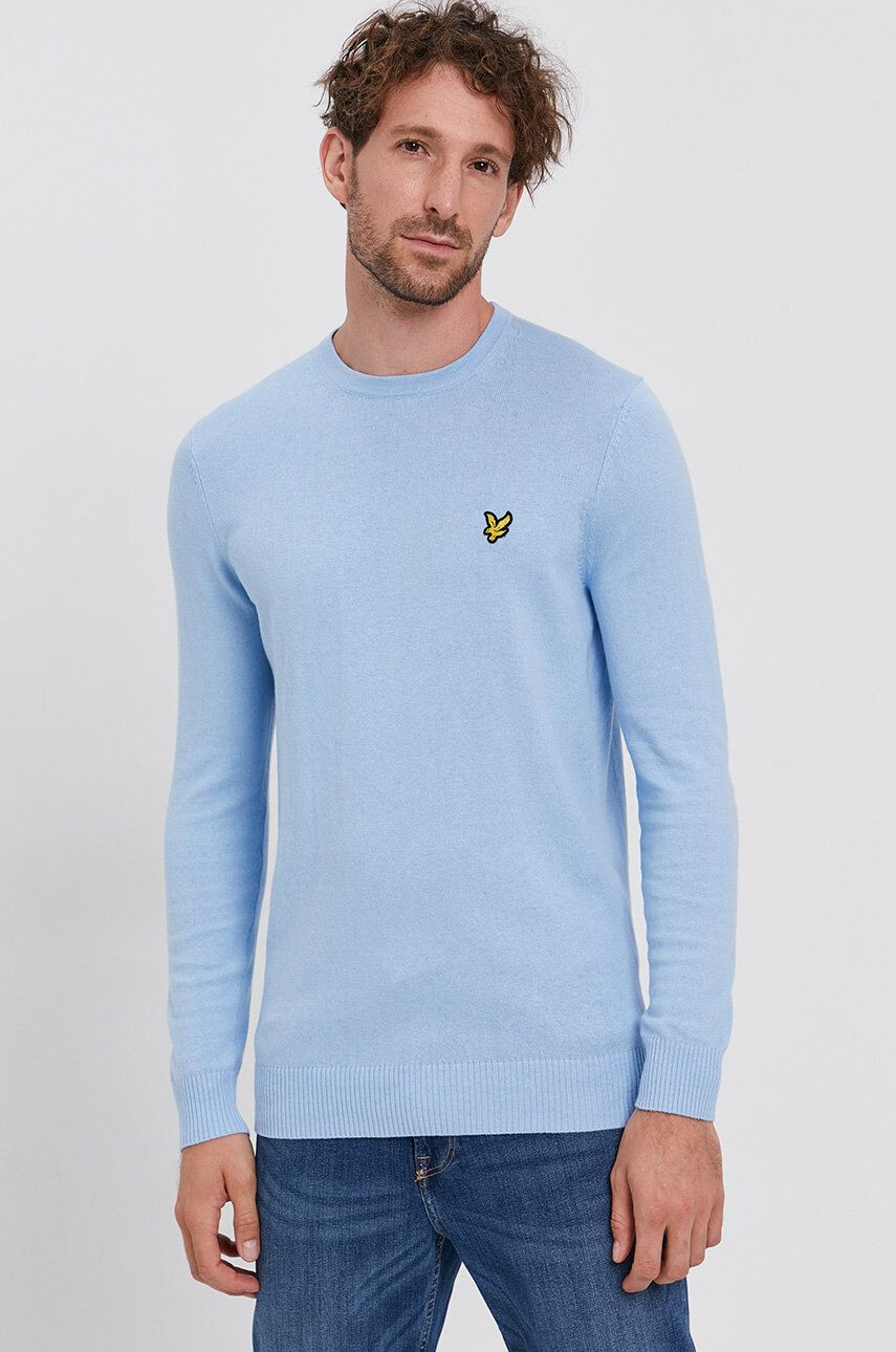 Lyle & Scott Svetr z vlněné směsi - Pepit.cz