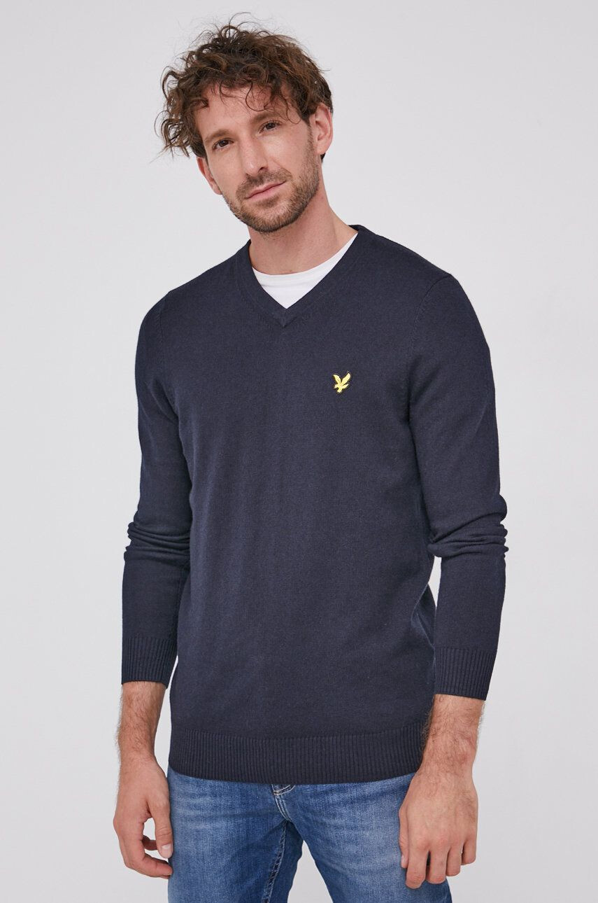 Lyle & Scott Svetr z vlněné směsi - Pepit.cz