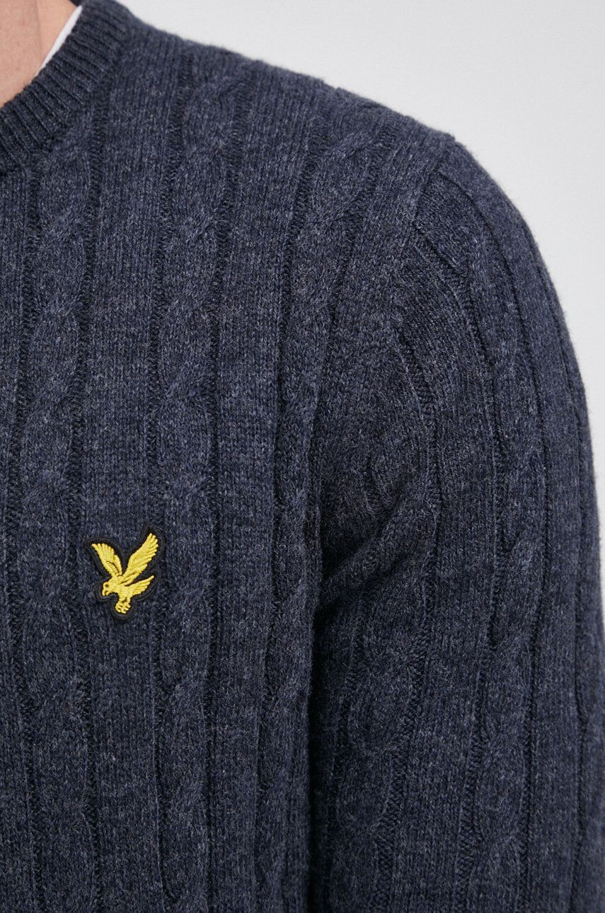 Lyle & Scott Svetr z vlněné směsi - Pepit.cz