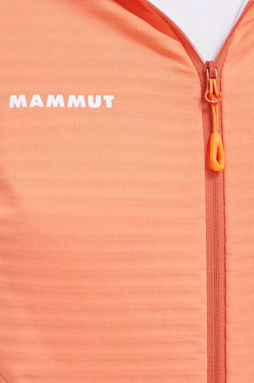 Mammut Sportovní mikina Taiss Light oranžová barva - Pepit.cz