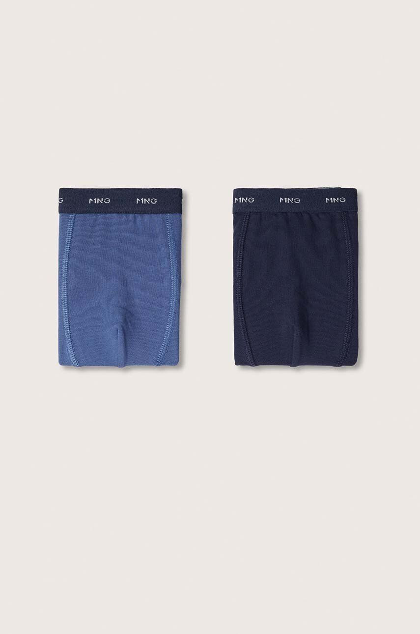 Mango Kids Dětské boxerky Azul (2-pack) - Pepit.cz