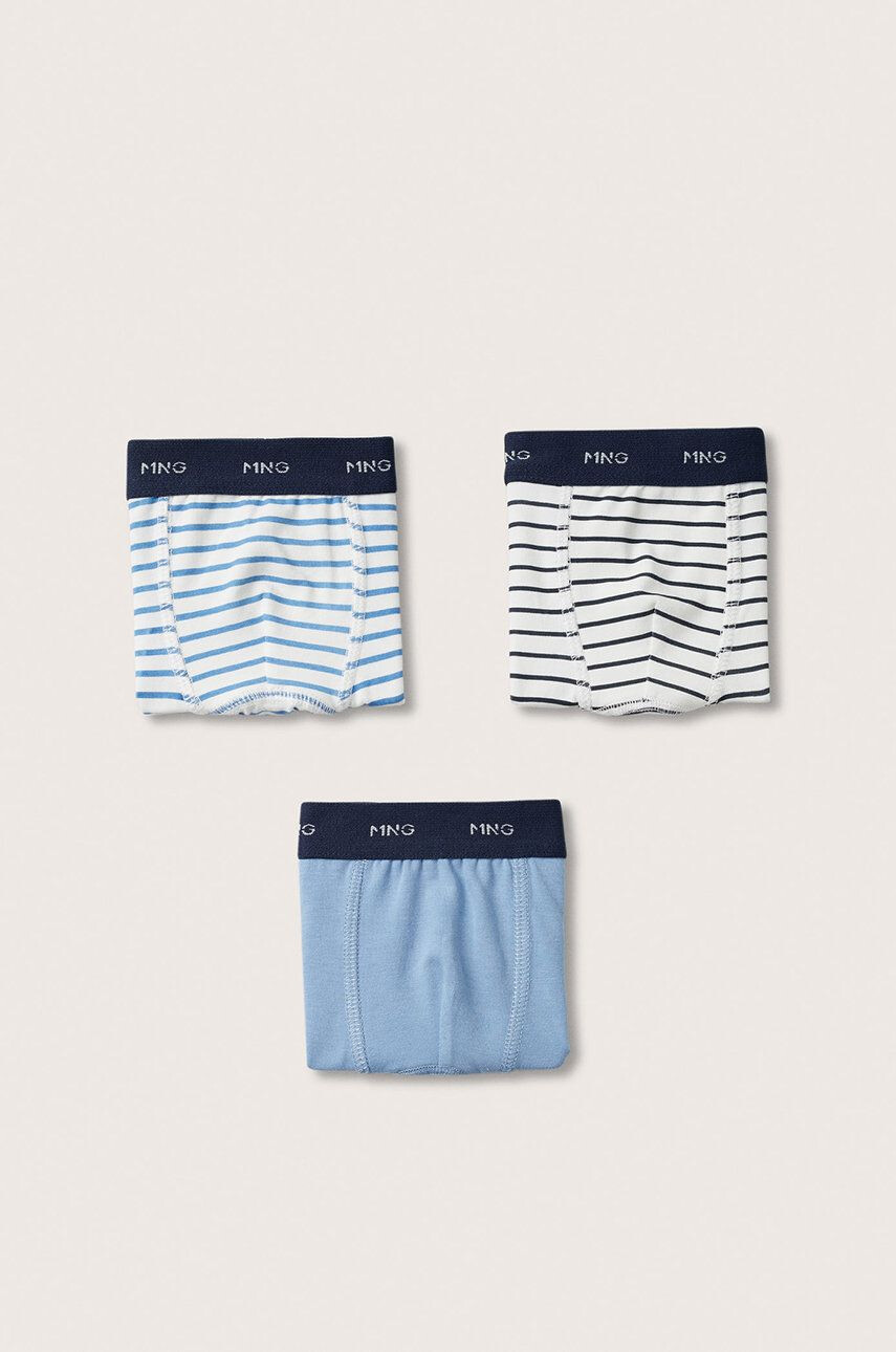 Mango Kids Dětské boxerky Stripesb (3-pack) - Pepit.cz