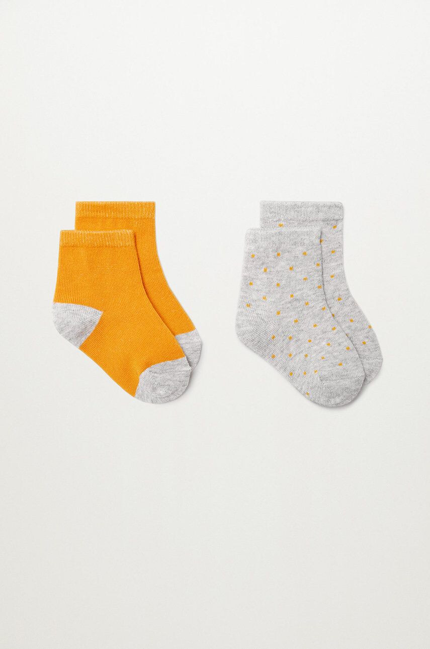 Mango Kids Dětské ponožky SQUARE (2-PACK) - Pepit.cz