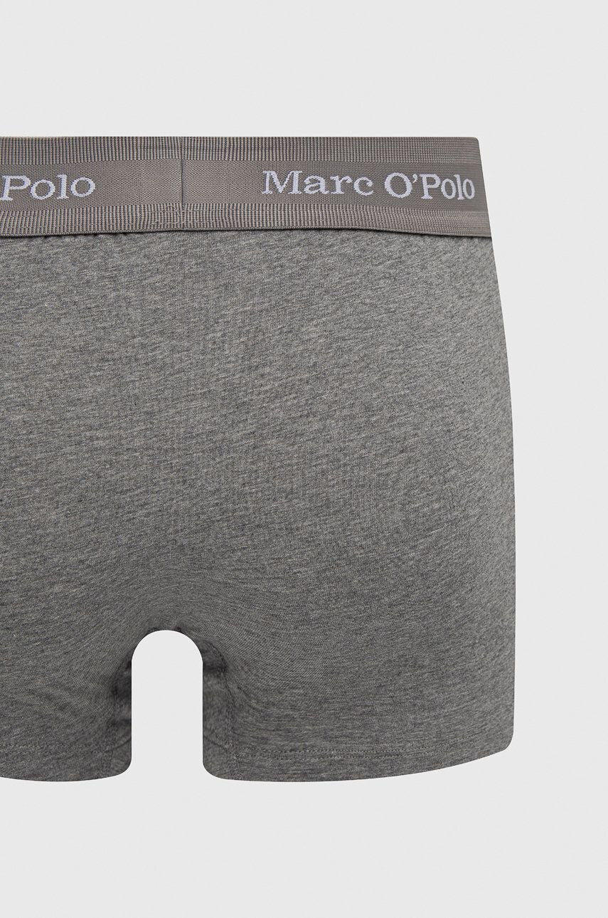 Marc O'Polo Boxerky 3-pack pánské vínová barva - Pepit.cz