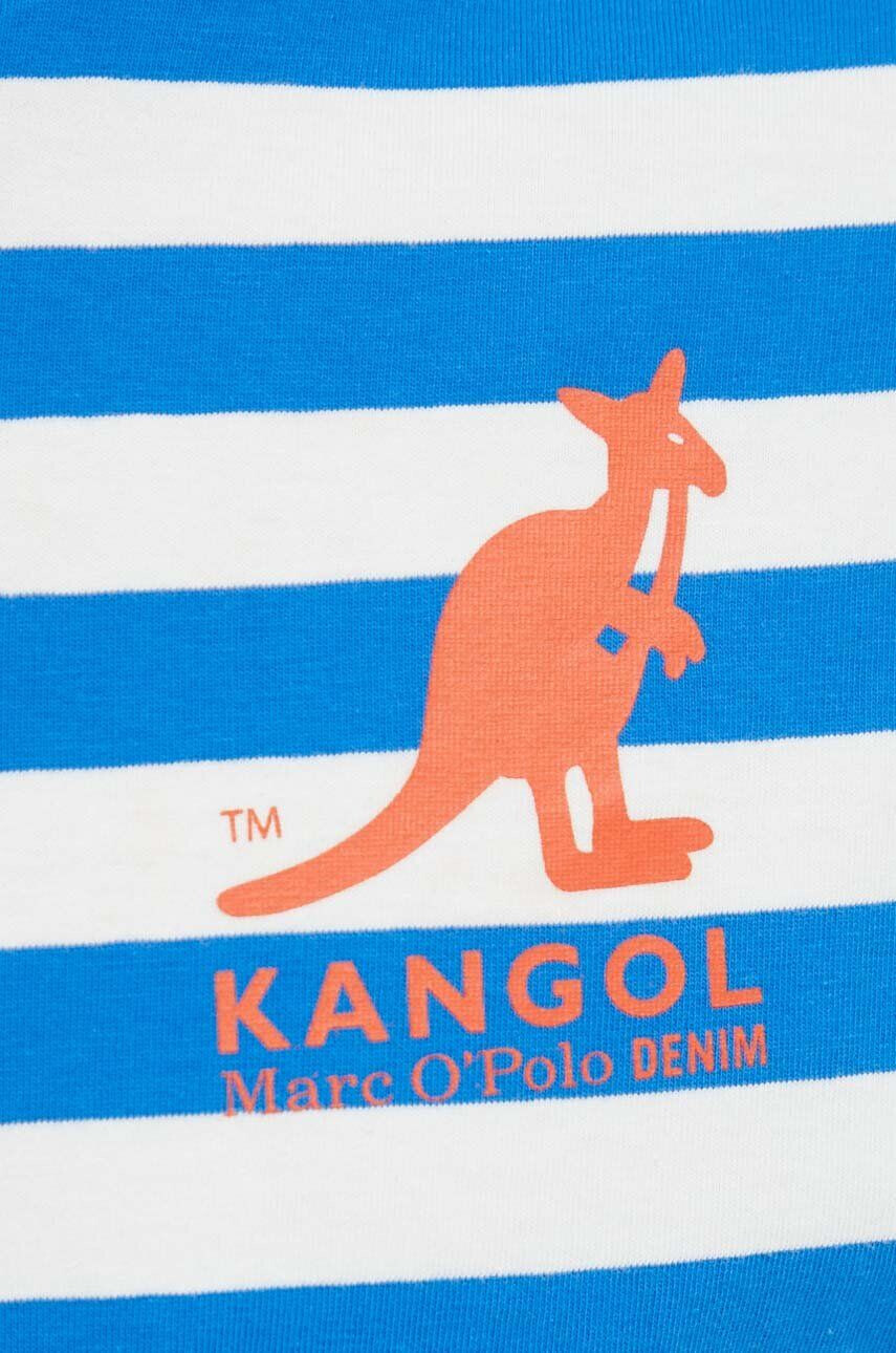 Marc O'Polo Bavlněné tričko DENIM x Kangol - Pepit.cz