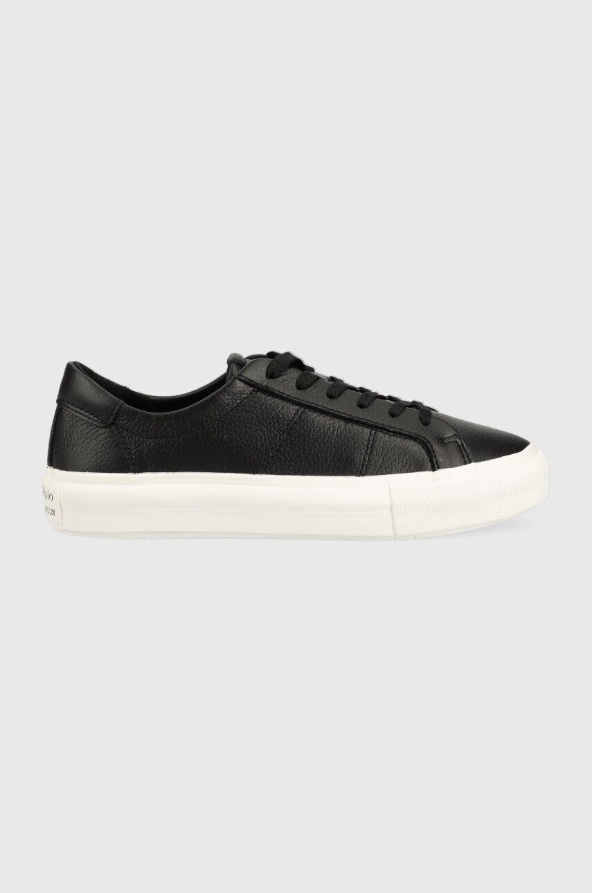 Marc O'Polo Kožené sneakers boty černá barva 302 17273502 155 LL2M3051 - Pepit.cz