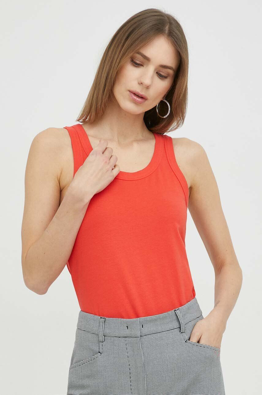 Max Mara Leisure Top dámský oranžová barva - Pepit.cz