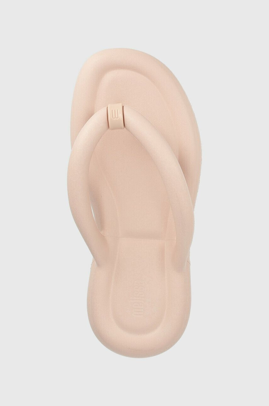 Melissa Žabky FLIP FLOP FREE AD dámské béžová barva na plochém podpatku M.33531.AI390 - Pepit.cz