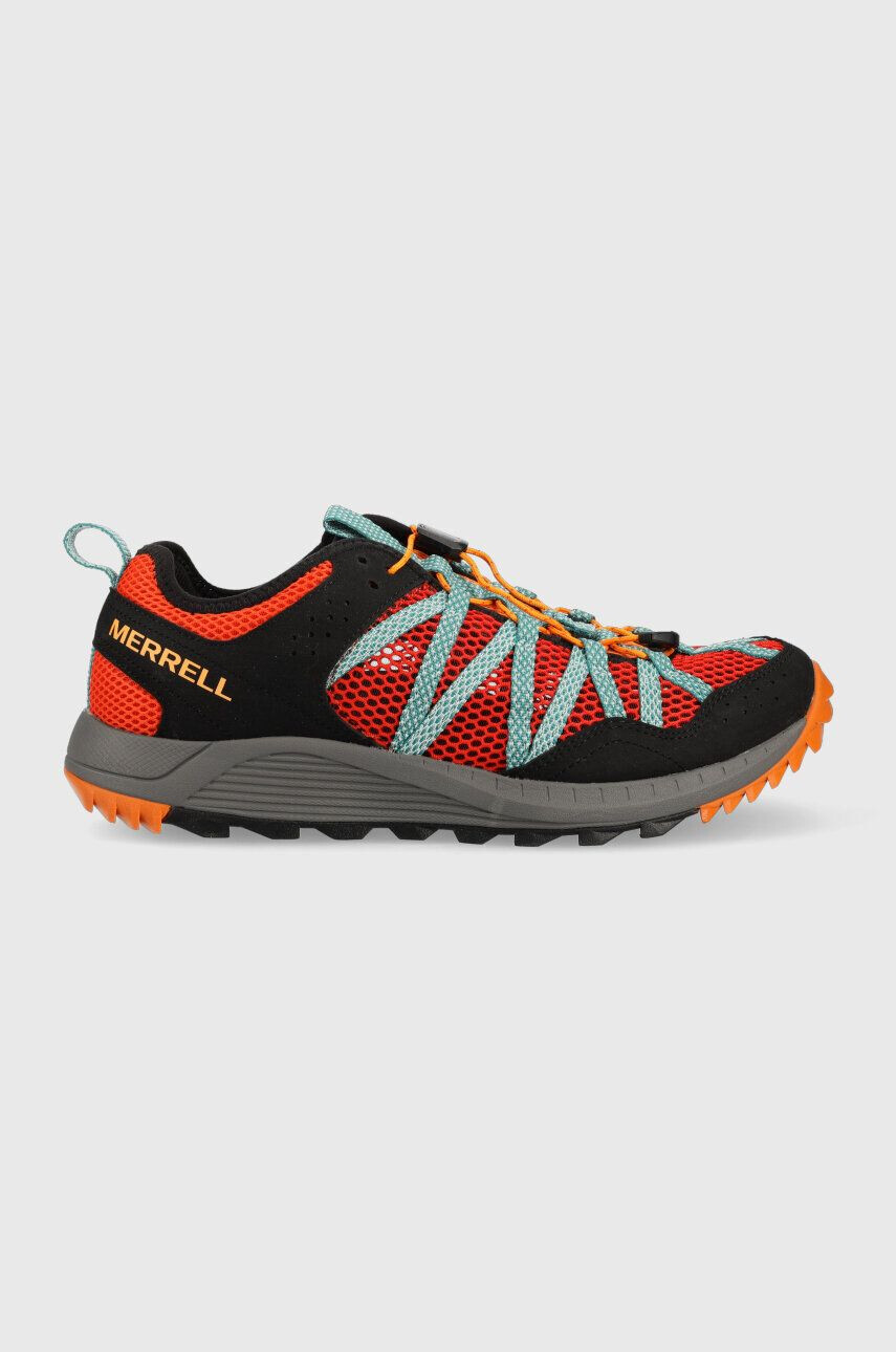 Merrell Boty Wildwood Aerosport pánské oranžová barva - Pepit.cz