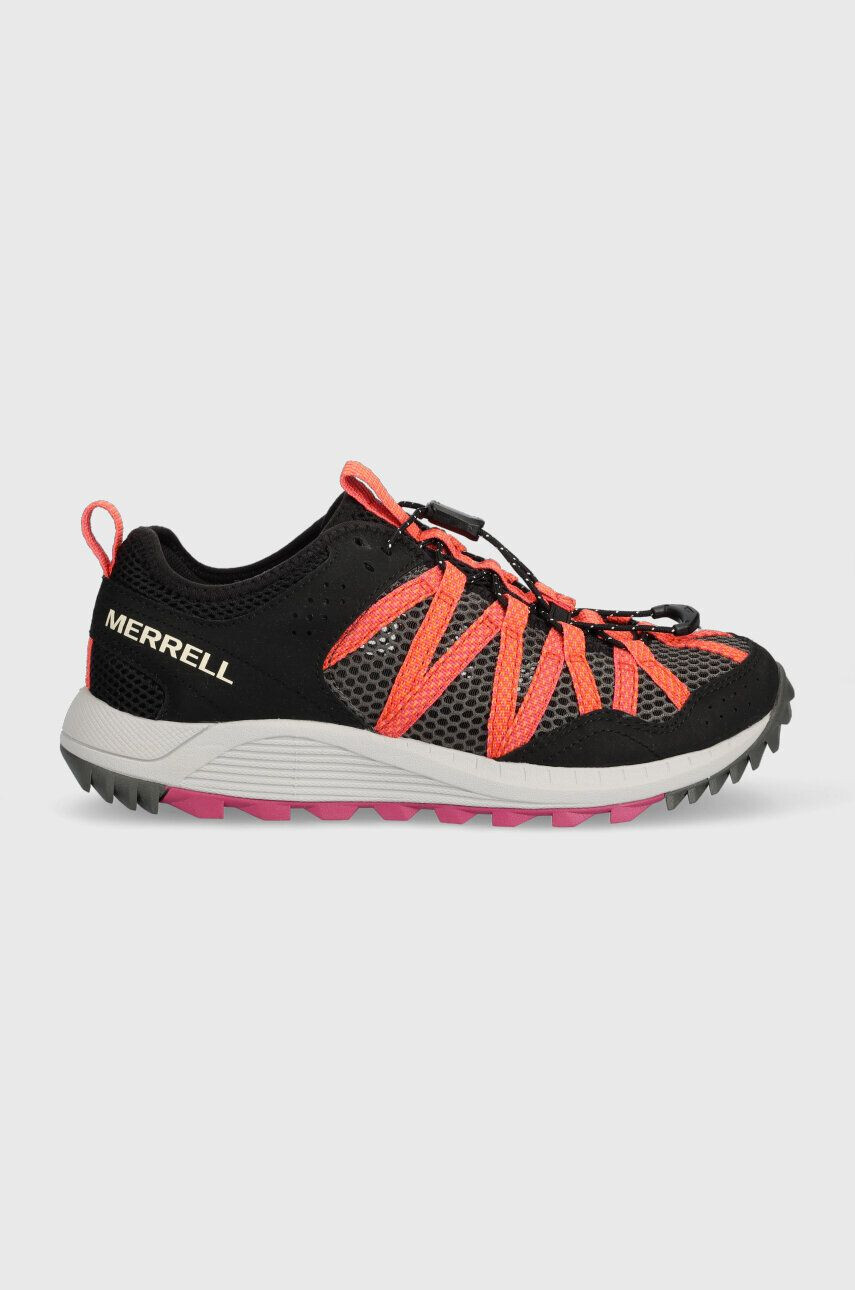 Merrell Boty Wildwood Aerosport dámské černá barva - Pepit.cz