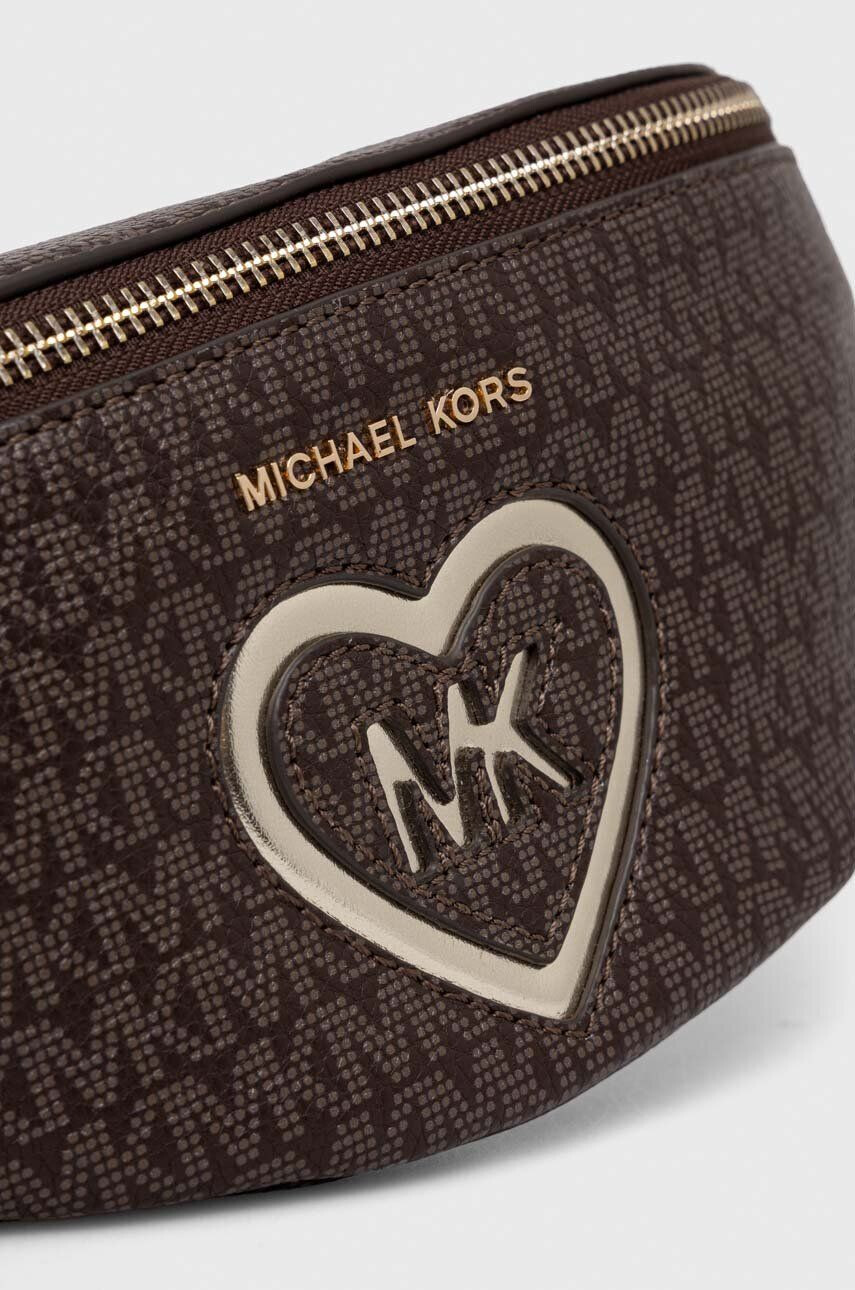 Michael Kors Dětská ledvinka hnědá barva - Pepit.cz