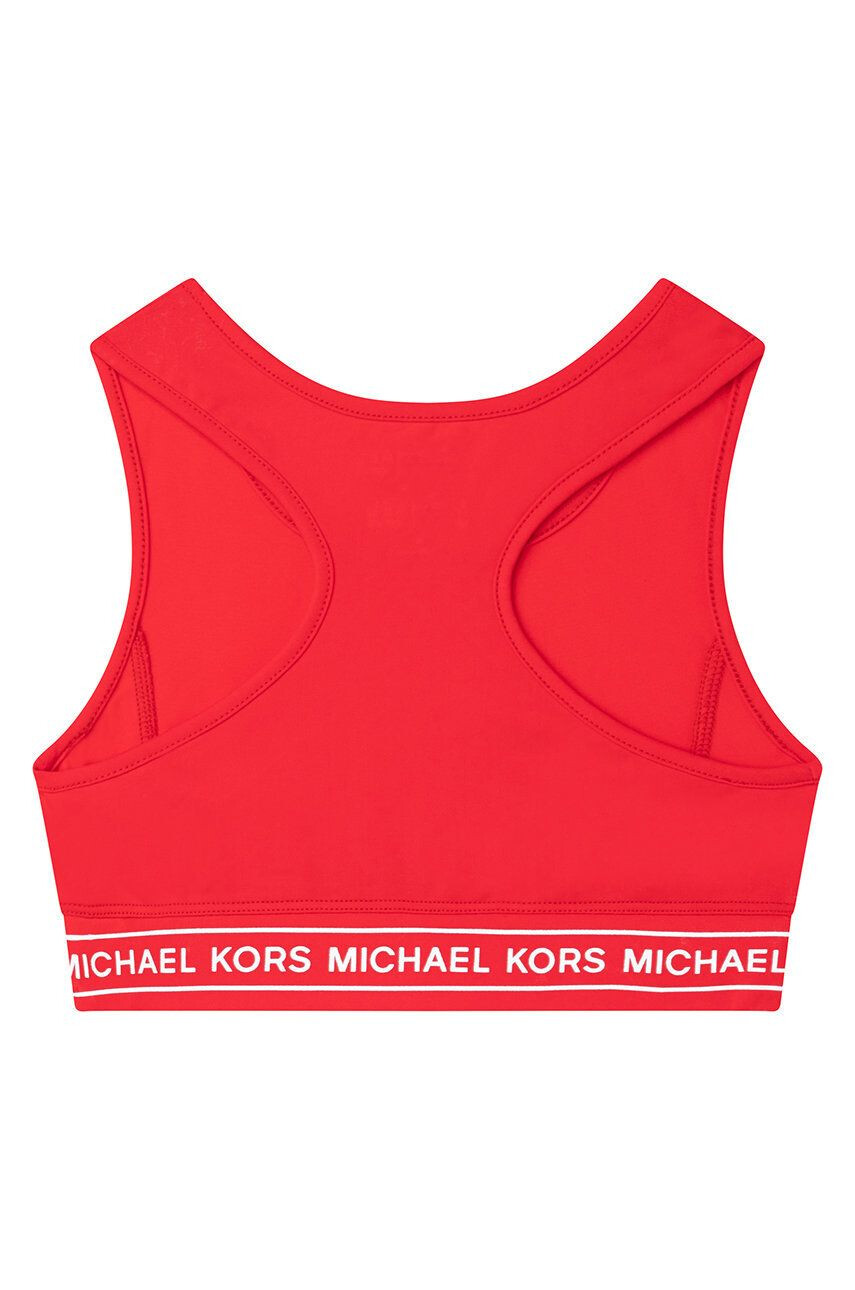 Michael Kors Dětská sportovní podprsenka červená barva - Pepit.cz