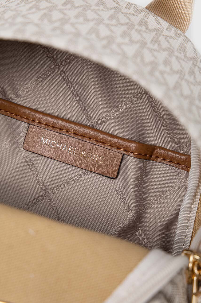 MICHAEL Michael Kors Batoh dámský béžová barva malý vzorovaný - Pepit.cz