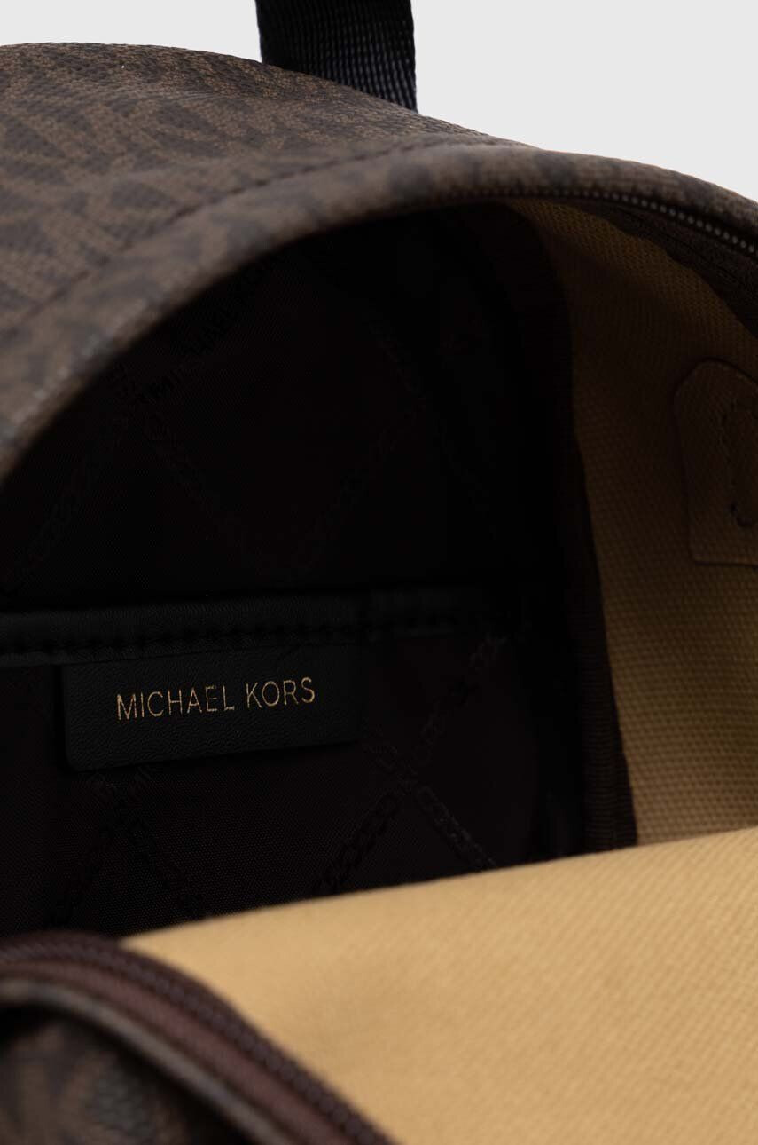 MICHAEL Michael Kors Batoh dámský hnědá barva malý vzorovaný - Pepit.cz