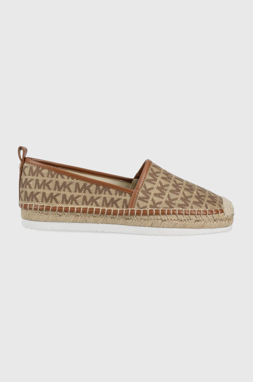 MICHAEL Michael Kors Espadrilky Michael Kors Lenny Espadrille hnědá barva - Pepit.cz