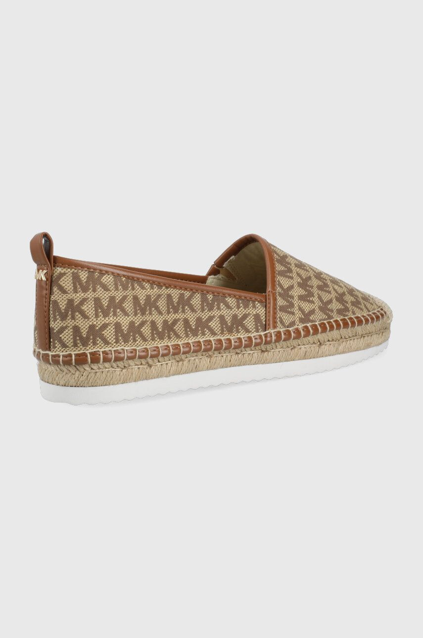 MICHAEL Michael Kors Espadrilky Michael Kors Lenny Espadrille hnědá barva - Pepit.cz