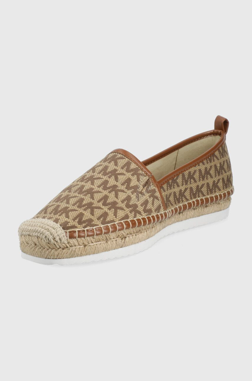 MICHAEL Michael Kors Espadrilky Michael Kors Lenny Espadrille hnědá barva - Pepit.cz