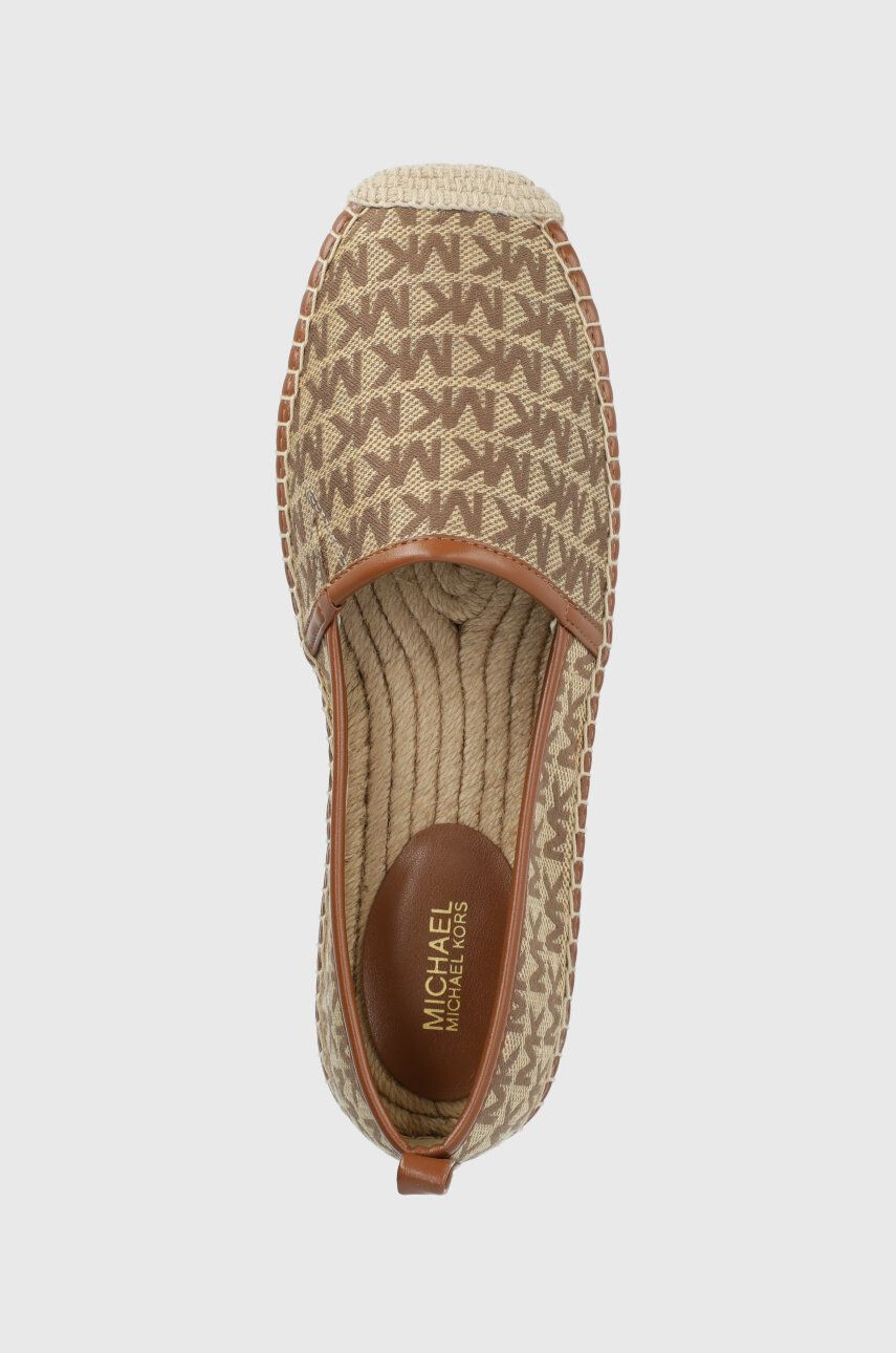 MICHAEL Michael Kors Espadrilky Michael Kors Lenny Espadrille hnědá barva - Pepit.cz