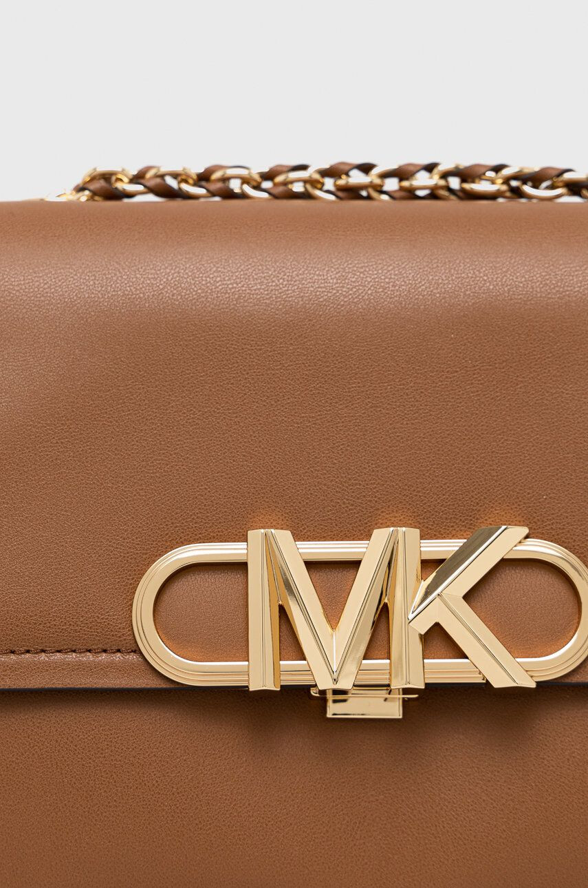 MICHAEL Michael Kors Kožená kabelka béžová barva - Pepit.cz