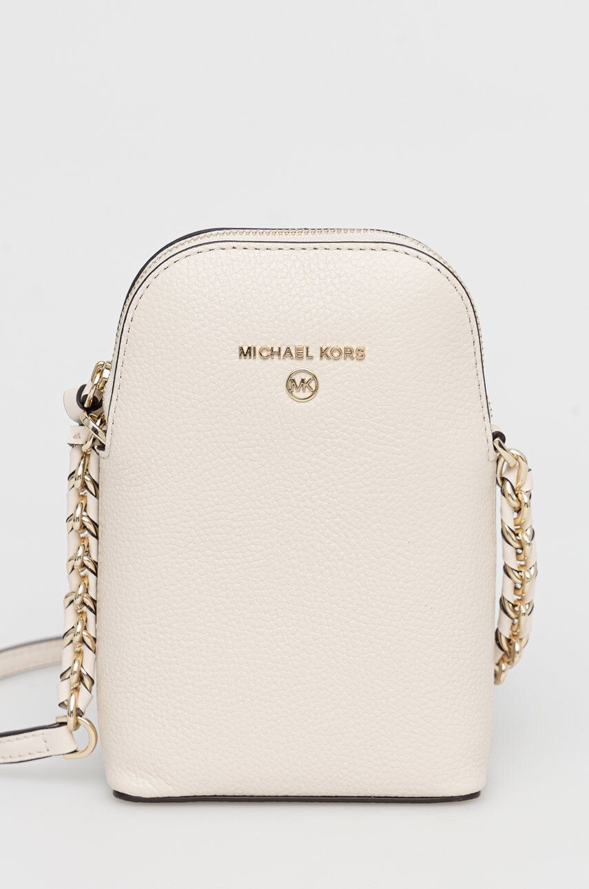 MICHAEL Michael Kors Kožená kabelka - Pepit.cz